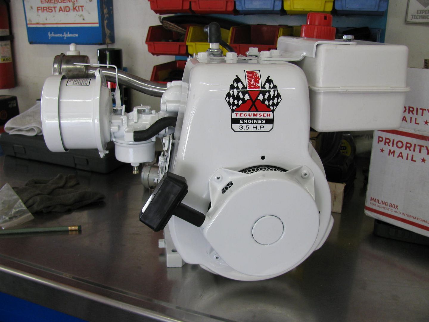 Tecumseh H35 air cleaner clearance